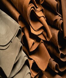 Semi processed Leather